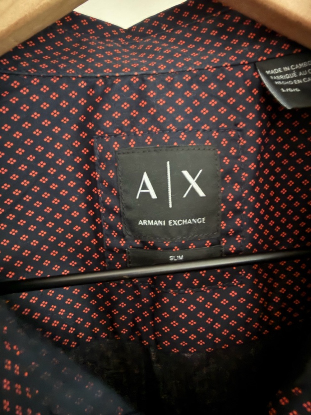 A/X Armani Exchange Men's Dress Shirt bundle (4) - Slim Fit size large - Picture 7 of 14